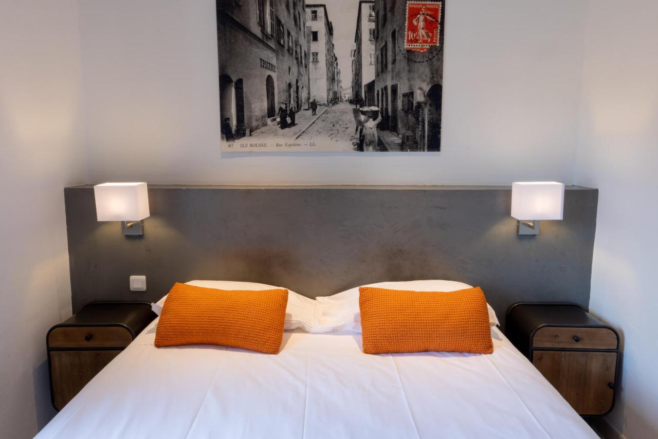 Hotel Casa Rossa & Spa LʼÎle-Rousse Eksteriør bilde