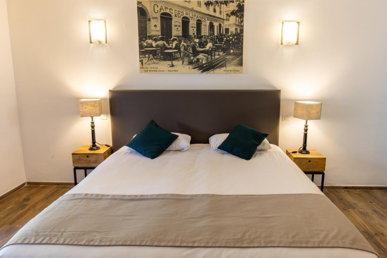 Hotel Casa Rossa & Spa LʼÎle-Rousse Eksteriør bilde