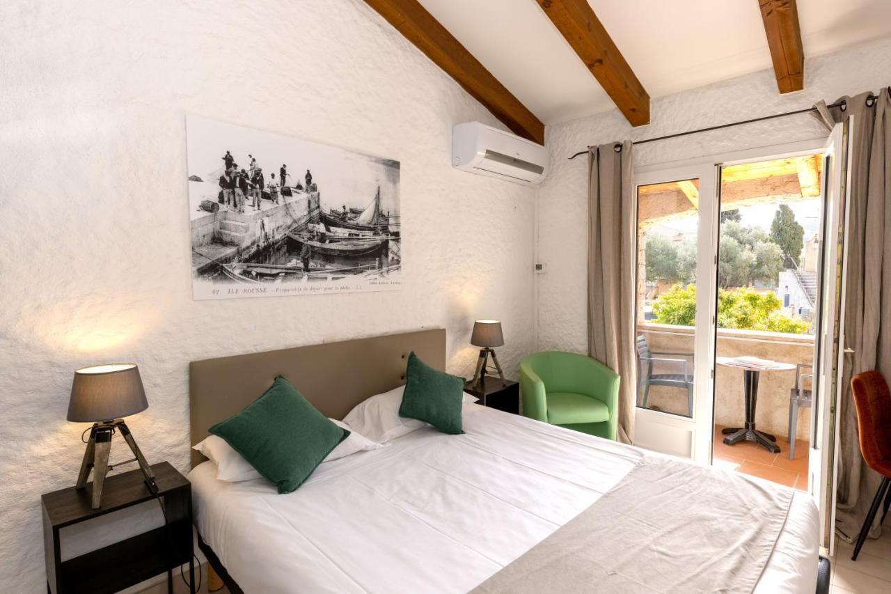 Hotel Casa Rossa & Spa LʼÎle-Rousse Eksteriør bilde