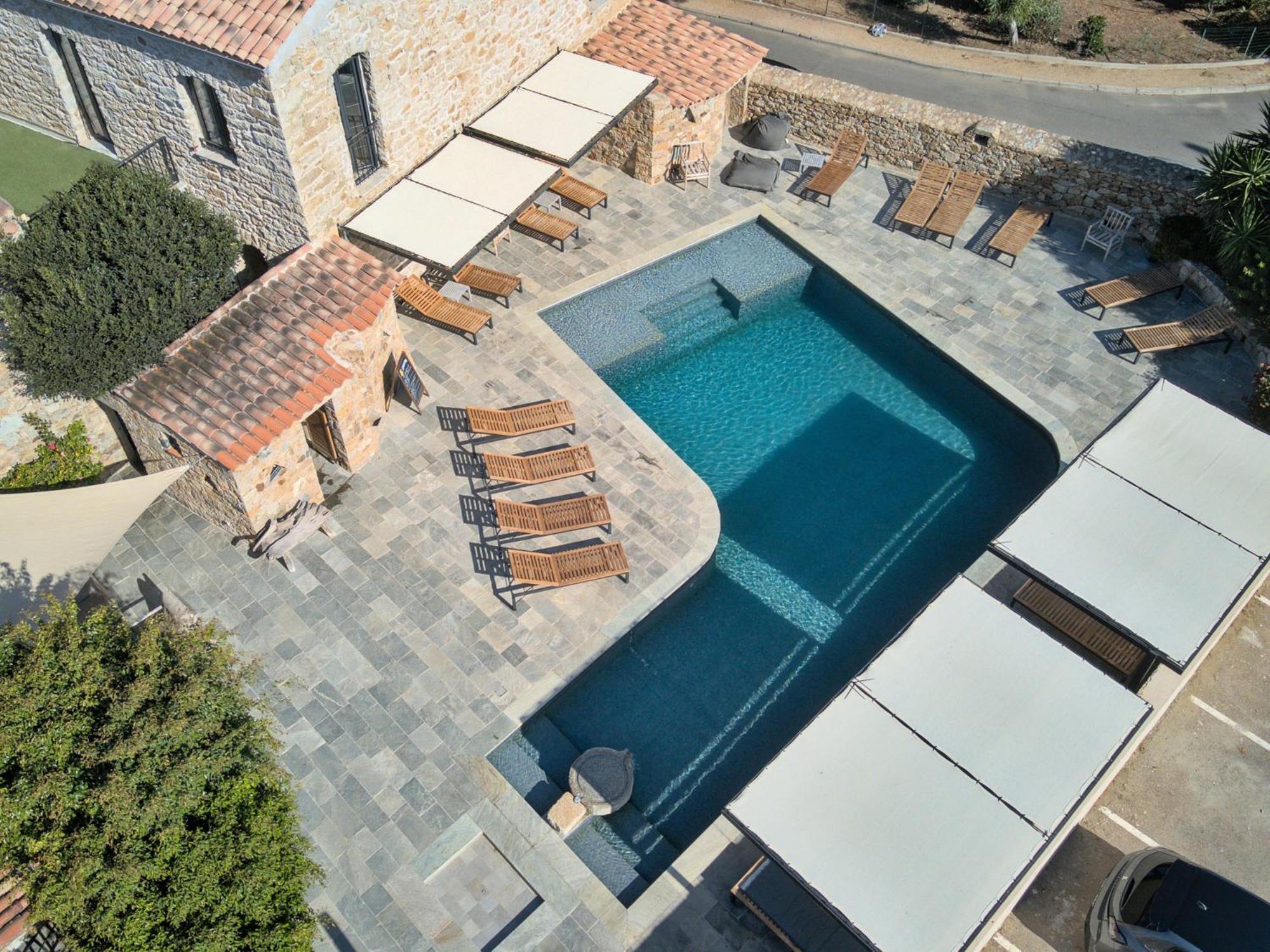 Hotel Casa Rossa & Spa LʼÎle-Rousse Eksteriør bilde